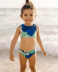 Nani Swimwear Mommy & Me|Sea Floral Kids Mini Two Piece Set