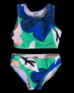 Nani Swimwear Mommy & Me|Sea Floral Kids Mini Two Piece Set