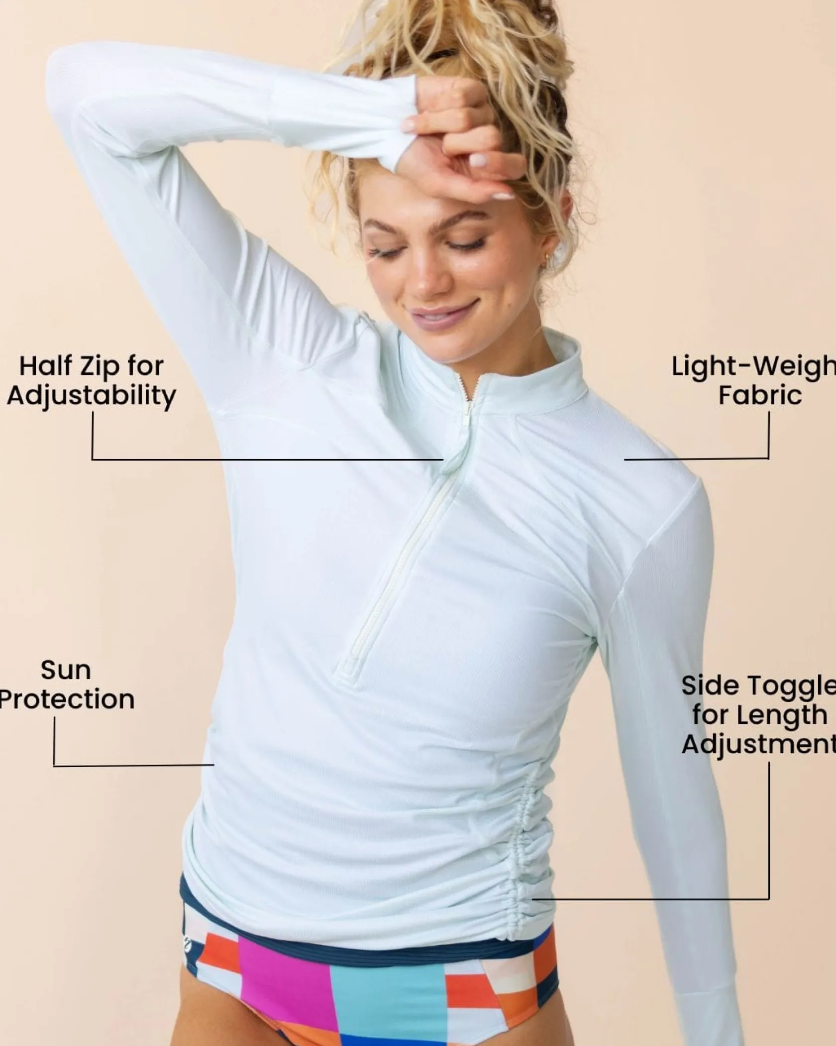 Nani Swimwear Sun Protection|Baywatch Rashguard