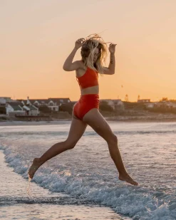 Nani Swimwear Swim Bottoms|Ruched High Rise Bottom