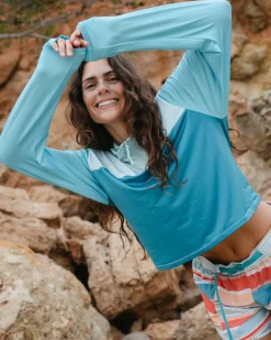 Nani Swimwear Swim Tops|Quarter Zip Sunshade