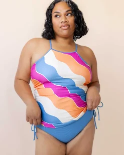 Nani Swimwear Mommy & Me|Swim Tops|Sunrise Drawstring Tankini