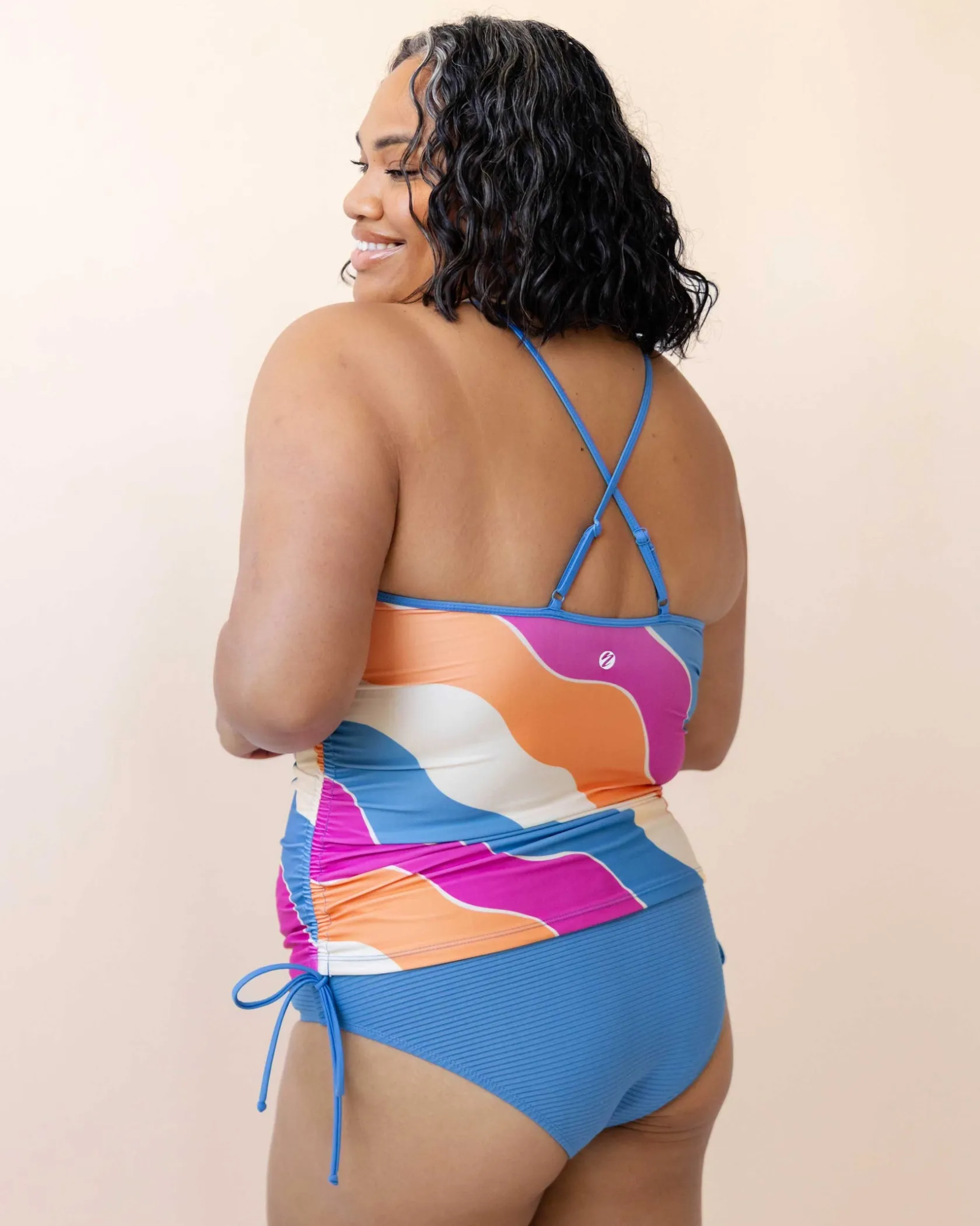 Nani Swimwear Mommy & Me|Swim Tops|Sunrise Drawstring Tankini