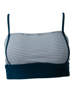 Nani Swimwear Swim Tops|Textured Surf Crop