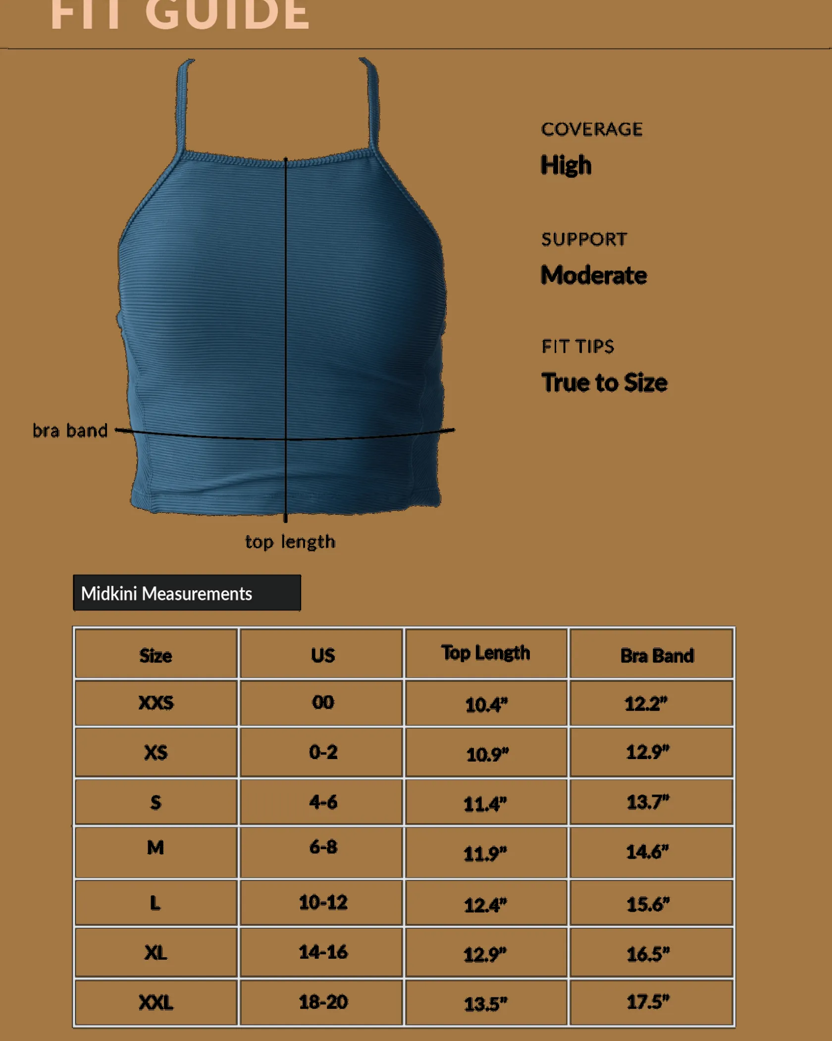 Nani Swimwear Swim Tops|Midkini
