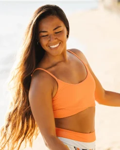 Nani Swimwear Swim Tops|Textured Tone Crop