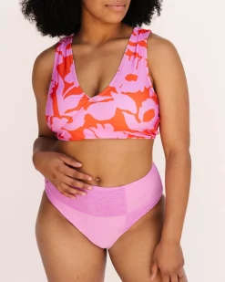 Nani Swimwear Swim Bottoms|Textured Patch Bottom