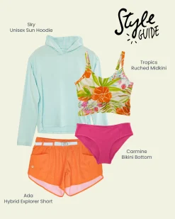 Nani Swimwear Family Matching|Mommy & Me|Ruched Midkini