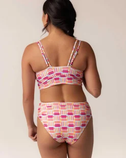 Nani Swimwear Swim Bottoms|High Leg Ruched Bottom