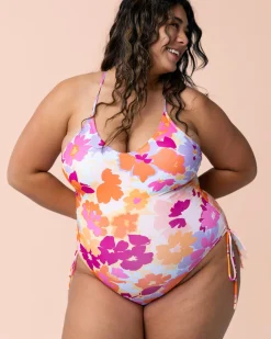 Nani Swimwear Mommy & Me|One Pieces|Womens Side Tie One Piece