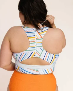 Nani Swimwear Swim Tops|Cut Back Crop