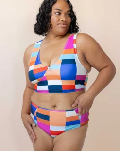 Nani Swimwear Swim Tops|Switch V Crop