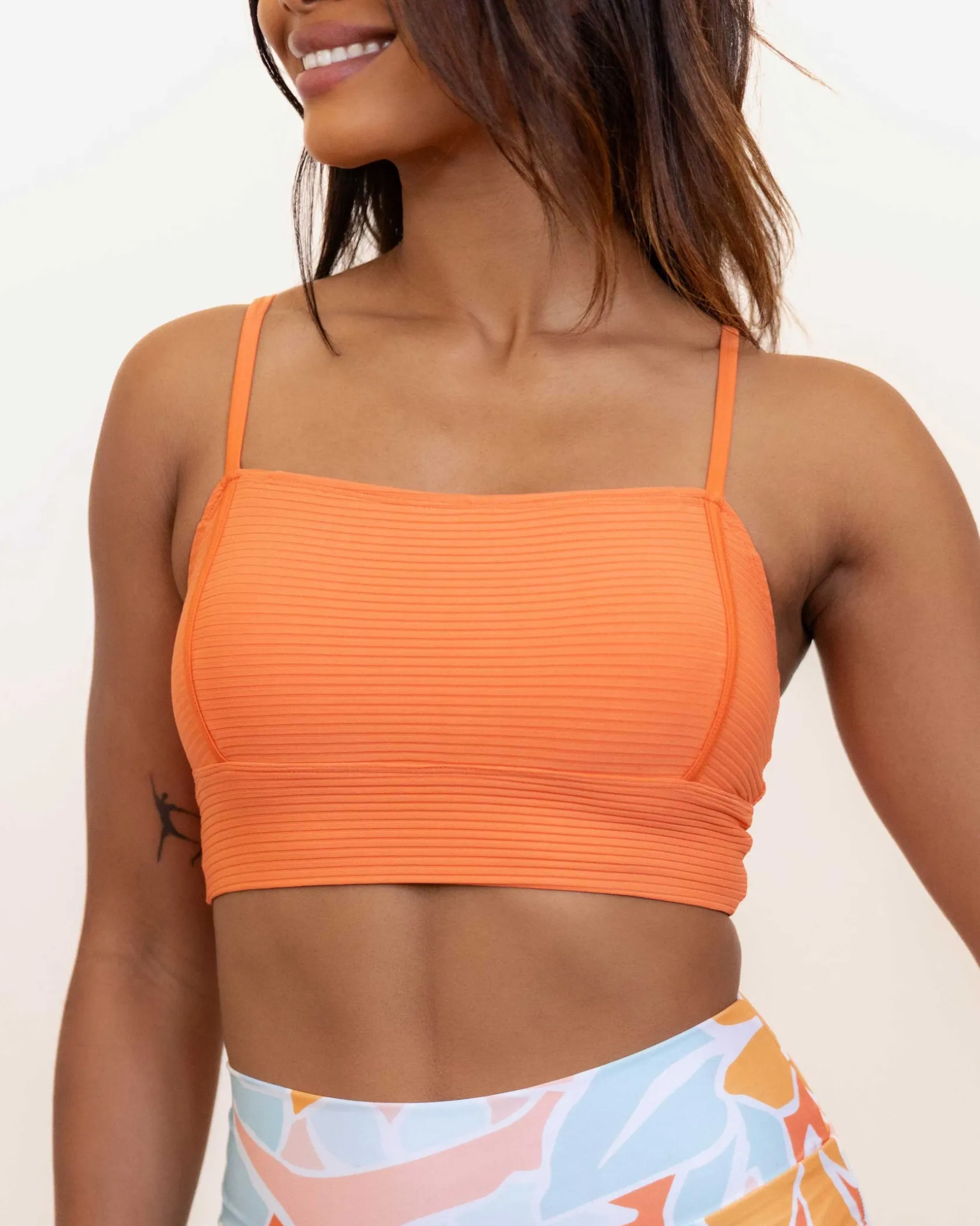 Nani Swimwear Swim Tops|Flat Rib Surf Crop